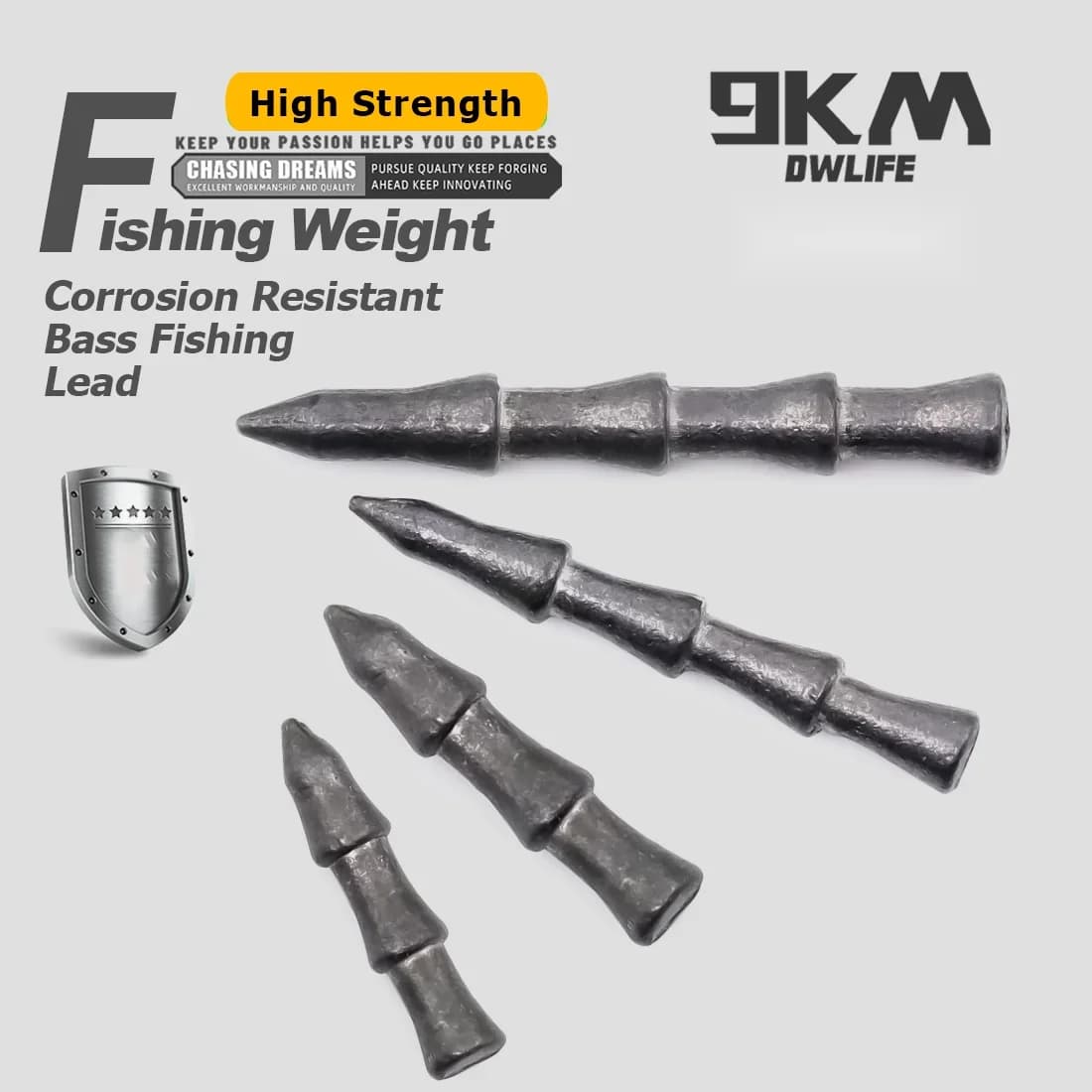 Pesos de Unha para Pesca de Robalo com Rig Neko e Wacky