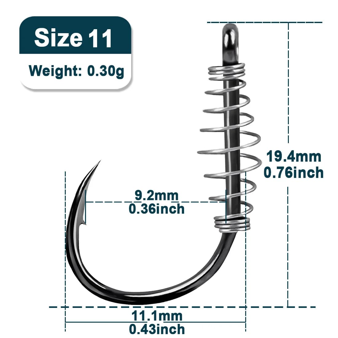 Anzol Circular Extra Forte para Carpa