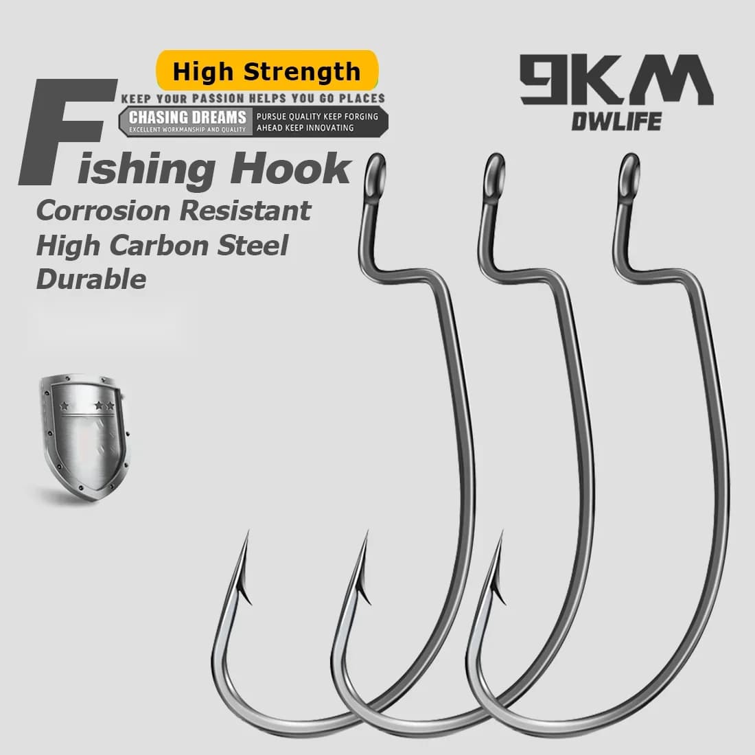 Ganchos para Isca EWG Robalo, 25 Pcs