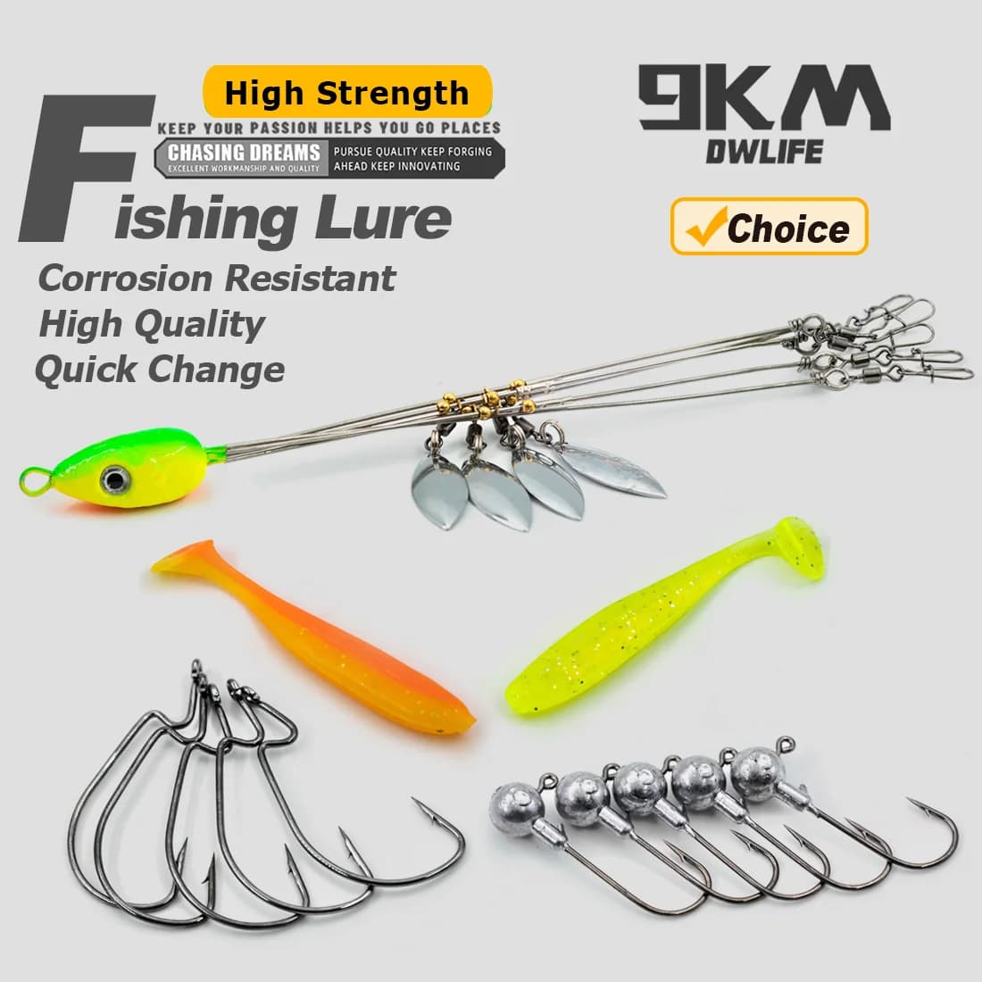 Tackle Alabama Rig Umbrella para Trolling